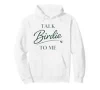 Funny Women Men Golf Lover Golfer Talk Birdie to Me Pullover Hoodie