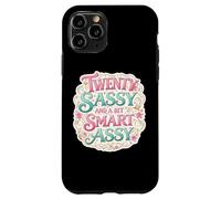 Funny Womens 20 Birthday Twenty Sassy And A Bit Smart Assy Case for iPhone 11 Pro