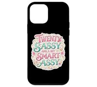 Funny Womens 20 Birthday Twenty Sassy And A Bit Smart Assy Case for iPhone 12 mini