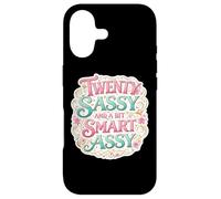 Funny Womens 20 Birthday Twenty Sassy And A Bit Smart Assy Case for iPhone 17