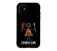 Funny Womens Crafty Design, Girls Crafting Case for iPhone 11