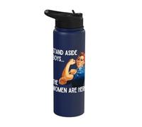 Funny Women's Equality and Employment Rights Stainless Steel Insulated Water Bottle