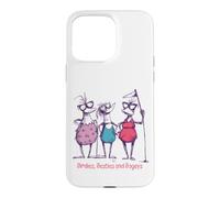 Funny Womens Golf Birdies, besties and bogeys Case for iPhone 15 Pro Max