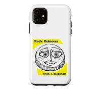 Funny Womens Hockey Puck princess with a slap shot Case for iPhone 11