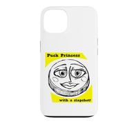 Funny Womens Hockey Puck princess with a slap shot Case for iPhone 13