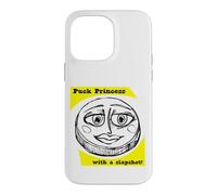 Funny Womens Hockey Puck princess with a slap shot Case for iPhone 14 Pro Max