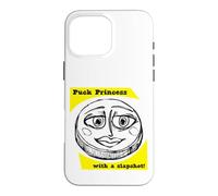 Funny Womens Hockey Puck princess with a slap shot Case for iPhone 16 Pro Max