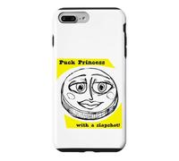 Funny Womens Hockey Puck princess with a slap shot Case for iPhone 7 Plus/8 Plus
