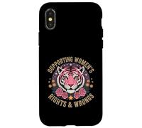 Funny Women's I Support Women's Rights And Wrongs Aesthetic Case for iPhone X/XS