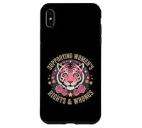 Funny Women's I Support Women's Rights And Wrongs Aesthetic Case for iPhone XS Max
