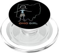 Funny Womens Ohio Design, OH Girls Ohio PopSockets PopGrip for MagSafe