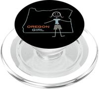 Funny Womens Oregon Girl Oregon PopSockets PopGrip for MagSafe