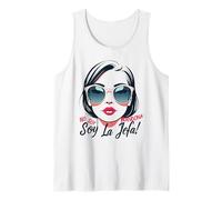 Funny Womens t Shirt No Soy mandona Soy la jefa Quote Tank Top