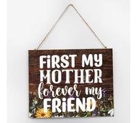 Funny Wood Sign You Are The Mom Everyone Wishes They Had Wall Decorative for Front Porch Wood Signs Motivational Wall Decor Sign for Living Room 10x12 Inch