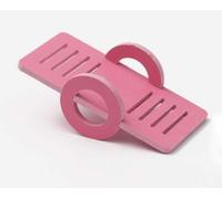 Funny Wooden Pet Bird Cage Nest Swing Toy Home Exercise Rat for Pets Rat Hamster Mouse Bird Toy Safe for Small Animal - Pink Elegant and Popular