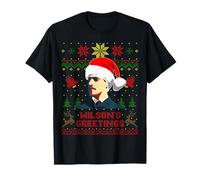 Funny Woodrow President Wilson Ugly Christmas Sweater Winter T-Shirt