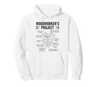 Funny Woodworker Carpenter Humor Pullover Hoodie