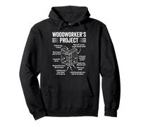 Funny Woodworker Carpenter Humor Pullover Hoodie