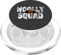 Funny Woolly Squad Caterpillar Bear Worm Winter Forecast PopSockets PopGrip for MagSafe