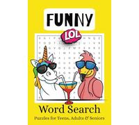 Funny Word Search Puzzle Book: Word Searches With Easy To Read Print About Comedy, Humor, Funny Words And More! | 6x9 inches, 110 pages, 55 puzzles | Gift for Holidays, Vacation & Birthdays