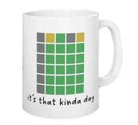 Funny Wordle Mug, Funny Coffee Mug, Wordle Mugs Coffee, 11 Oz Cute Ceramic Game Fan Mugs, You Mean The Wordle to Me Wordle Mug, Funny Mug, Coffee Mugs for Wordle Lovers, Coworker (A)