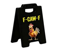 Funny Work Desk Decor - Funny Home Decoration,Novelty Rooster Table Sign | for Dorm Bedroom Den Hotel Meeting Tables Workstations Counter Bar Farmhouse Shelf