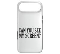 Funny Work From Home Video Meeting Can You See My Screen Case for iPhone Air