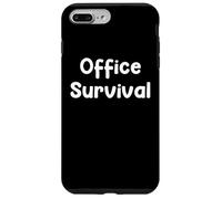 Funny Work Humor Design |Office Survival Daily Grind Edition Case for iPhone 7 Plus/8 Plus