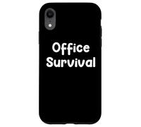 Funny Work Humor Design |Office Survival Daily Grind Edition Case for iPhone XR