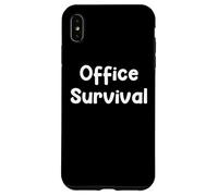 Funny Work Humor Design |Office Survival Daily Grind Edition Case for iPhone XS Max