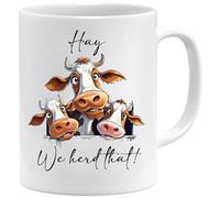 Funny Work Mug | Cow Parodies | Gifts for Mum | Birthday Gifts for Women | New Job Gifts | Mugs for Women | Leaving Gifts | Gifts for Animal Lovers | Christmas Birthday Present (Cow 3)