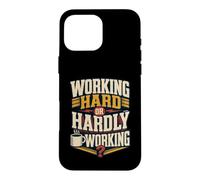Funny Work Worker Builder Tradesman Secretary Factory Case for iPhone 16 Pro Max