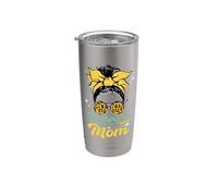 Funny Working on Being the Coolest Mom Leopard Mother's Day Stainless Steel Insulated Tumbler