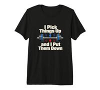 Funny Workout Gym Bodybuilder Powerlifter Premium T-Shirt