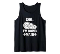 Funny Workout Gym I'm Doing Math Tank Top