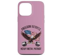 Funny Workout Shirt Freedom Weights Patriot American Eagle Case for iPhone 13 Pro Max