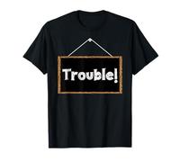 Funny World Book Day, Dress As A Word, Trouble T-Shirt