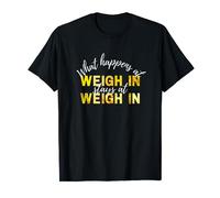 Funny World of Weight Loss Slimming Watcher Weigh In Day T-Shirt