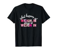 Funny World of Weight Loss Slimming Watcher Weigh In Day T-Shirt