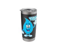 Funny World Water Day Let's Save The Water Every Drop Counts Stainless Steel Insulated Tumbler