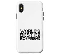 Funny World's Best Ex Boyfriend Funny Couples Girlfriend Case for iPhone X/XS