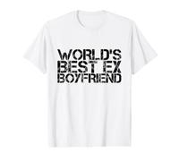 Funny World's Best Ex Boyfriend Funny Couples Girlfriend Value Graphic T-Shirt