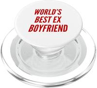 Funny World's Best Ex Boyfriend Humor Couples Girlfriend PopSockets PopGrip for MagSafe
