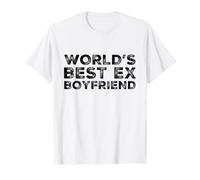 Funny World's Best Ex Boyfriend Humor Couples Girlfriend Value Graphic T-Shirt