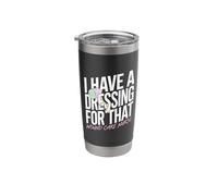 Funny Wound Care Nurse Stainless Steel Insulated Tumbler