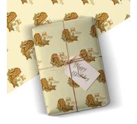 Funny Wrapping Paper Fish to my Chips Best Friend Custom Gift Wrap sent as Roll or Sheet Happy Birthday & Novelty Gag Joke Present Idea 2 Metre Roll