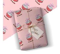 Funny Wrapping Paper Marshmallow to My Hot Chocolate Custom Gift Wrap sent as Roll or Sheet Happy Birthday & Novelty Gag Joke Present Idea 4 Metre Roll