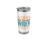 Funny Wren Personalized Tshirt First Name Joke Item Stainless Steel Insulated Tumbler