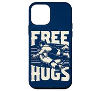 Funny Wrestling Championship Grips Free Hugs Quote Wrestlers Case for iPhone 12 mini