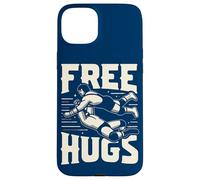 Funny Wrestling Championship Grips Free Hugs Quote Wrestlers Case for iPhone 15 Plus